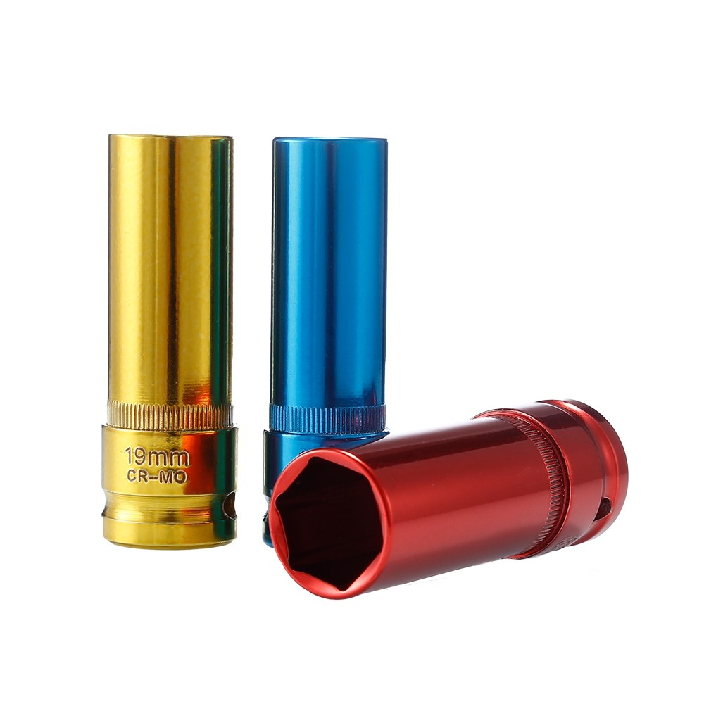 3pcs Alloy Wheel Nut Socket with Protective Sleeves