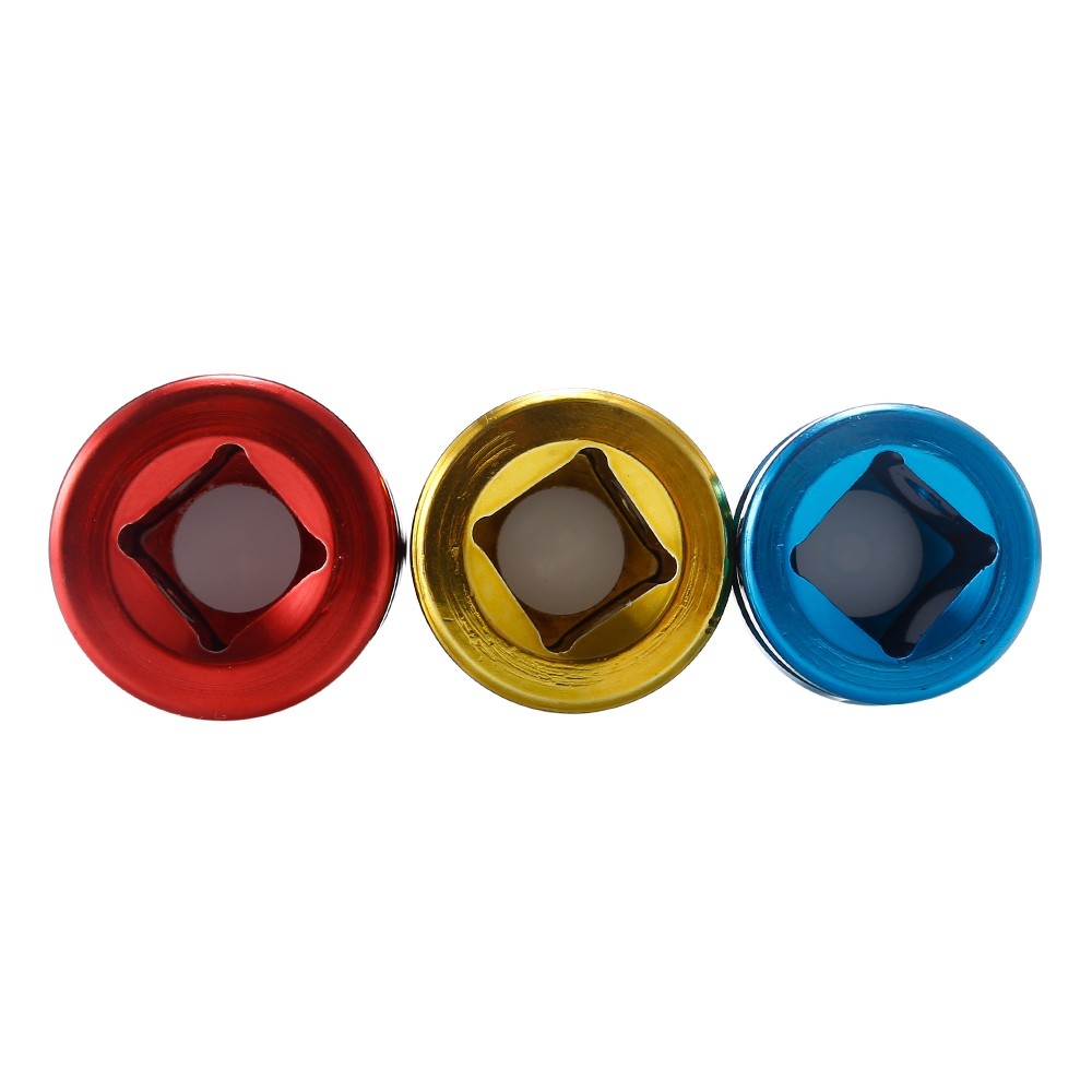 3pcs Alloy Wheel Nut Socket with Protective Sleeves