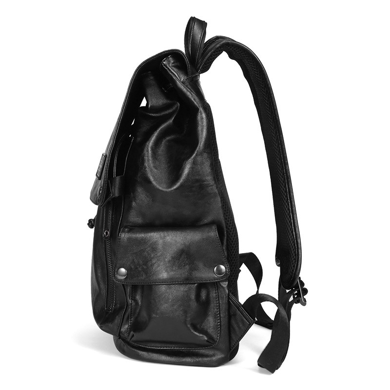 Vintage Multipourpose Leather Backpack for Men