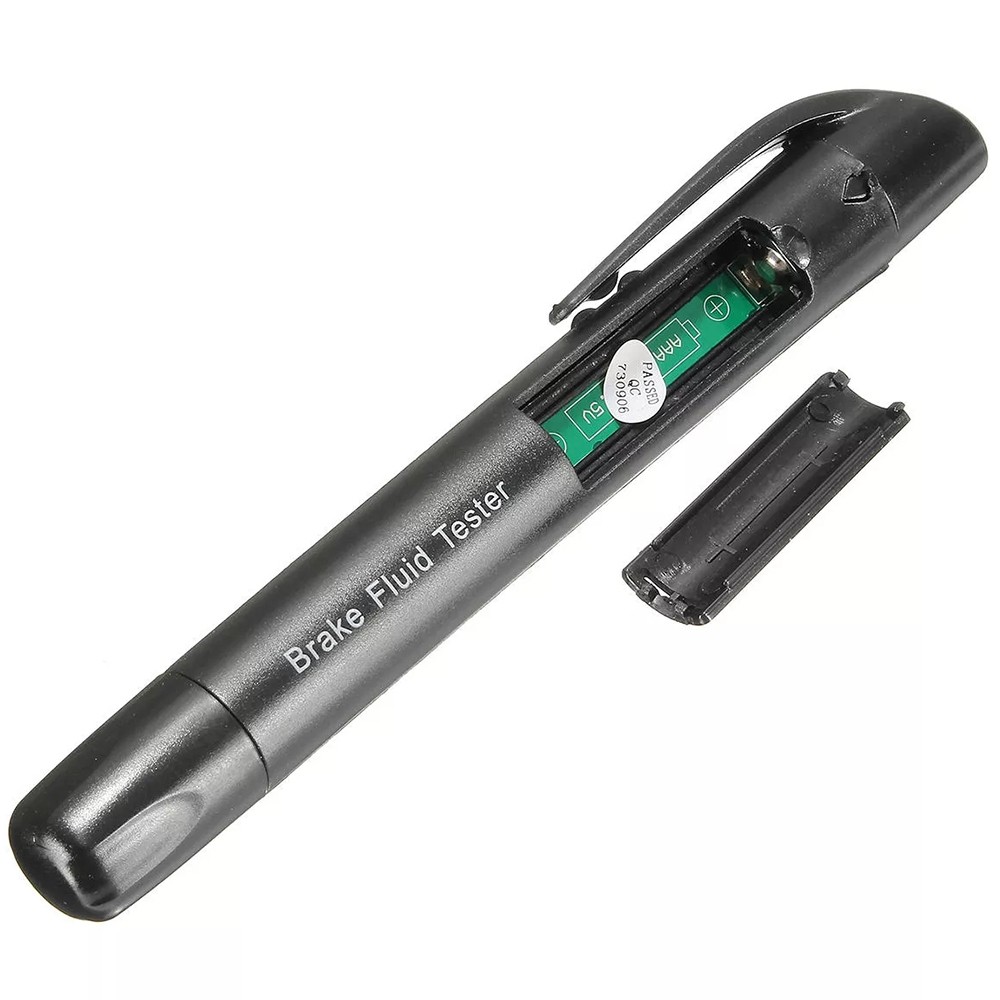 Universal Precision Brake Fluid Tester Vehicular Diagnostic Tool with 5 LED Signal Tip Lights