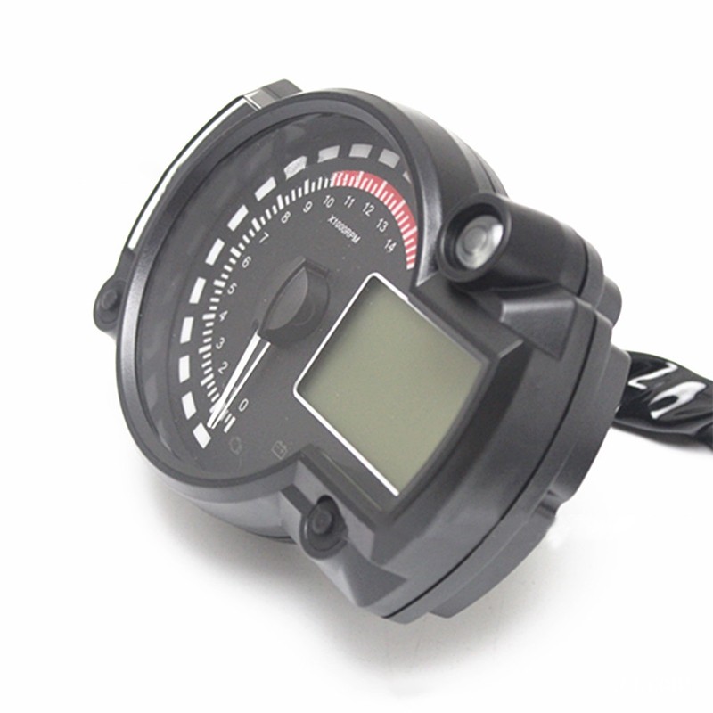 Motorcycle LCD Meter Odometer Modified Speed Electronic Digital Motorcycle Dashboard Motorcycle Accessories Universal