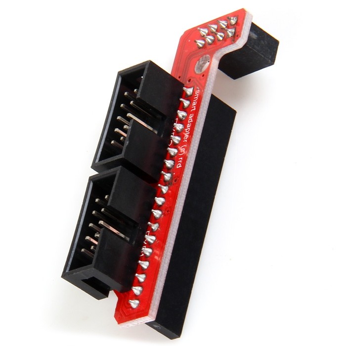 3D Printer Kit Contains 2004 LCD Control Board with Connector Adapter and Gray Wire