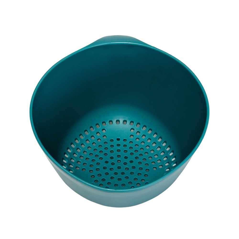 2 in 1 Kitchen Strainer Set Detachable Colander Bowl Food Drainer for Fruits Vegetable Washing Mixing