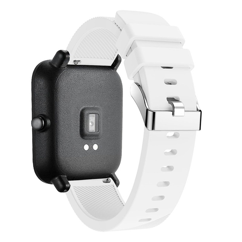 20mm Sport Silicone Wrist Strap for Xiaomi Huami Amazfit Bip Youth