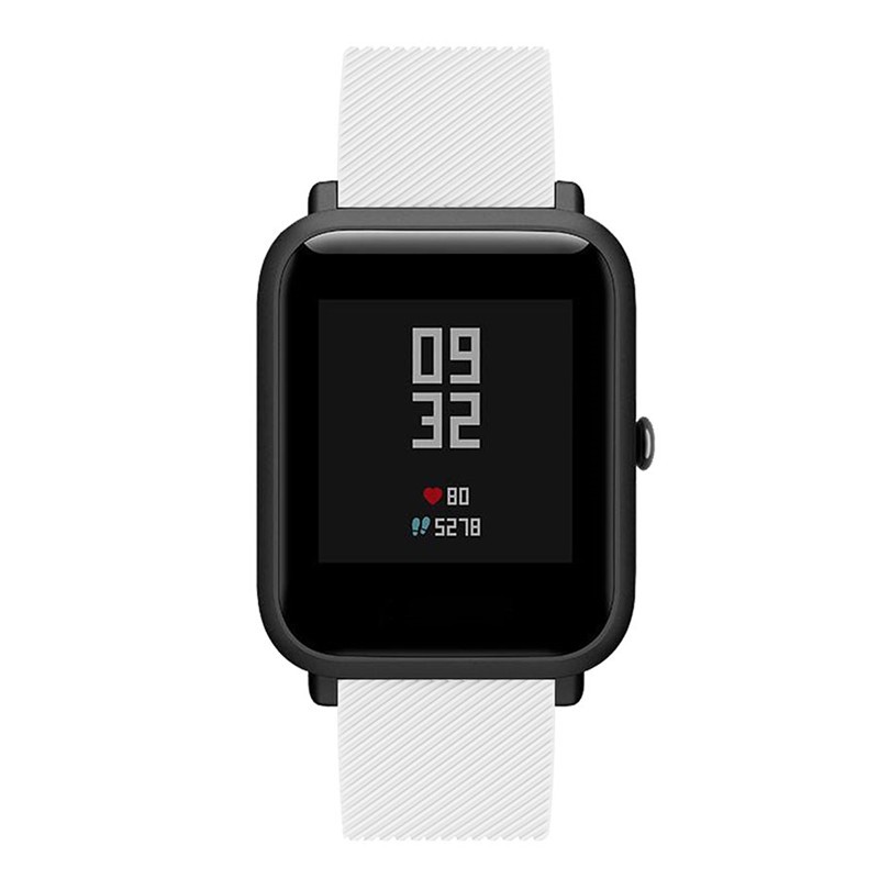 20mm Sport Silicone Wrist Strap for Xiaomi Huami Amazfit Bip Youth