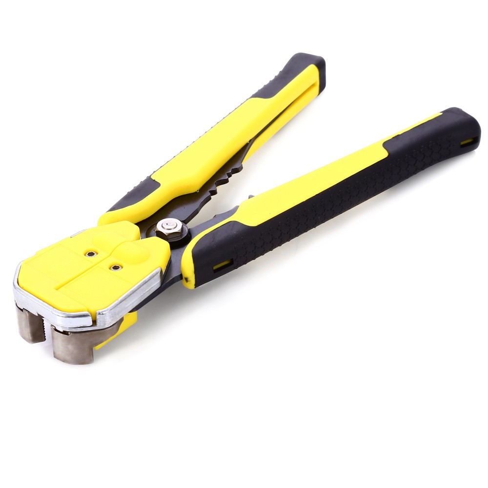 Multifunctional Industrial Tool 8 inch Self-adjusting Wire Stripper with Pro Touch Grips