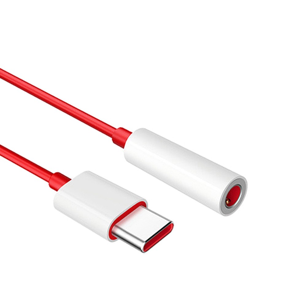 Type-C to 3.5mm Jack Audio Adapter Cable for OnePlus 7 Pro / 7 / 6T / 5T - 2pcs