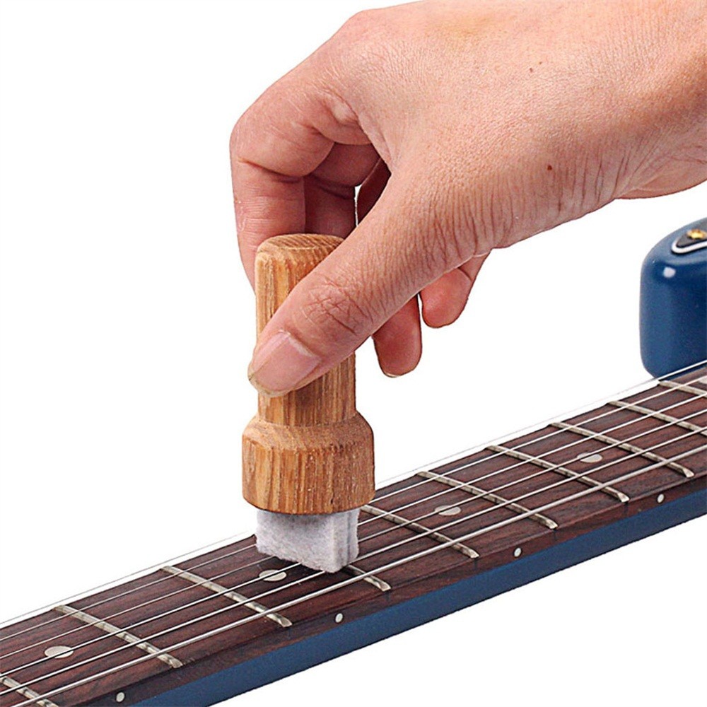 Wood Guitar Bass String Cleaner Instrument Body Rust Remover