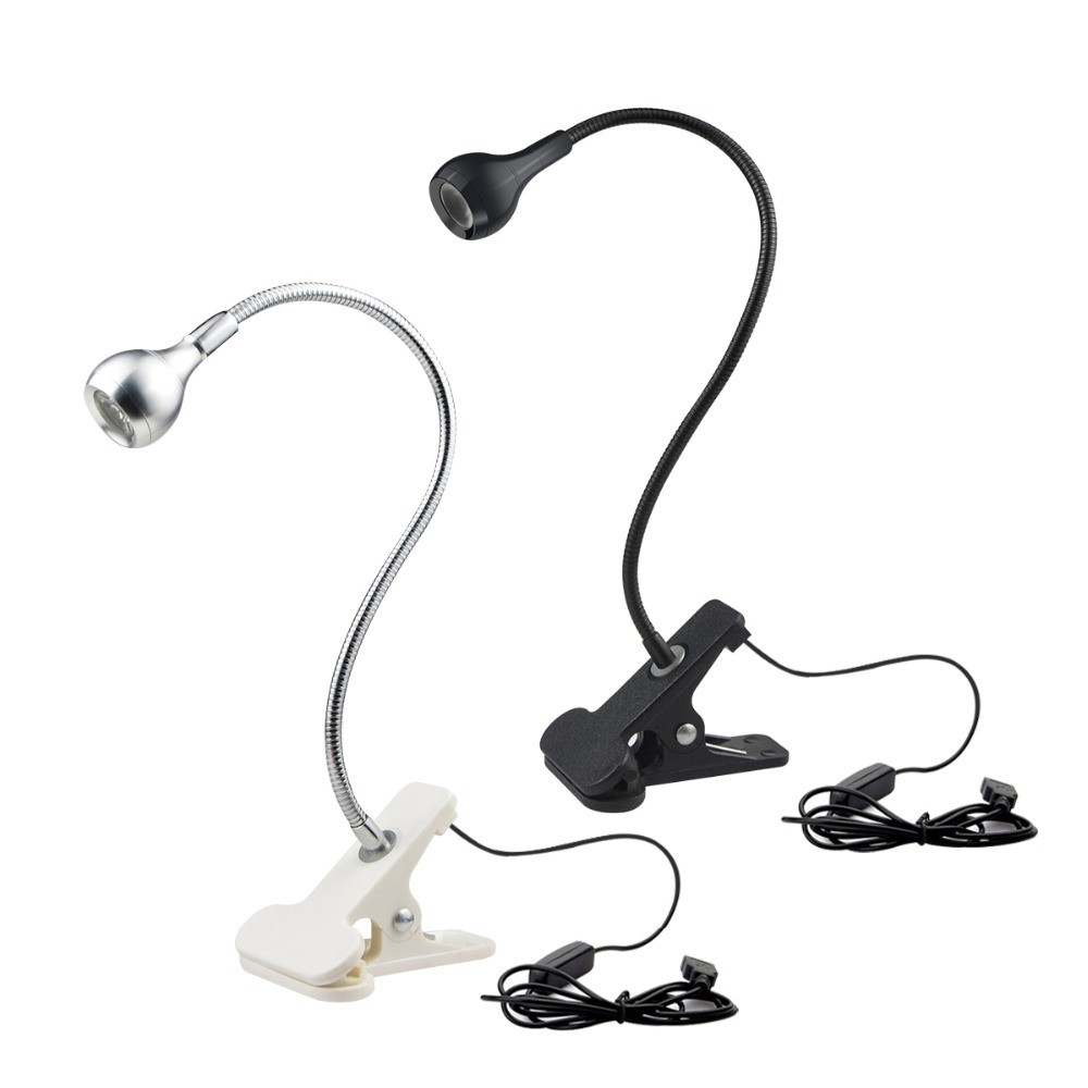 Highlight USB clip-on table lamp