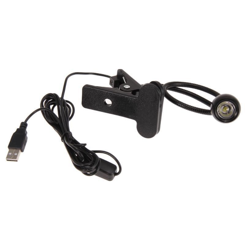 Highlight USB clip-on table lamp