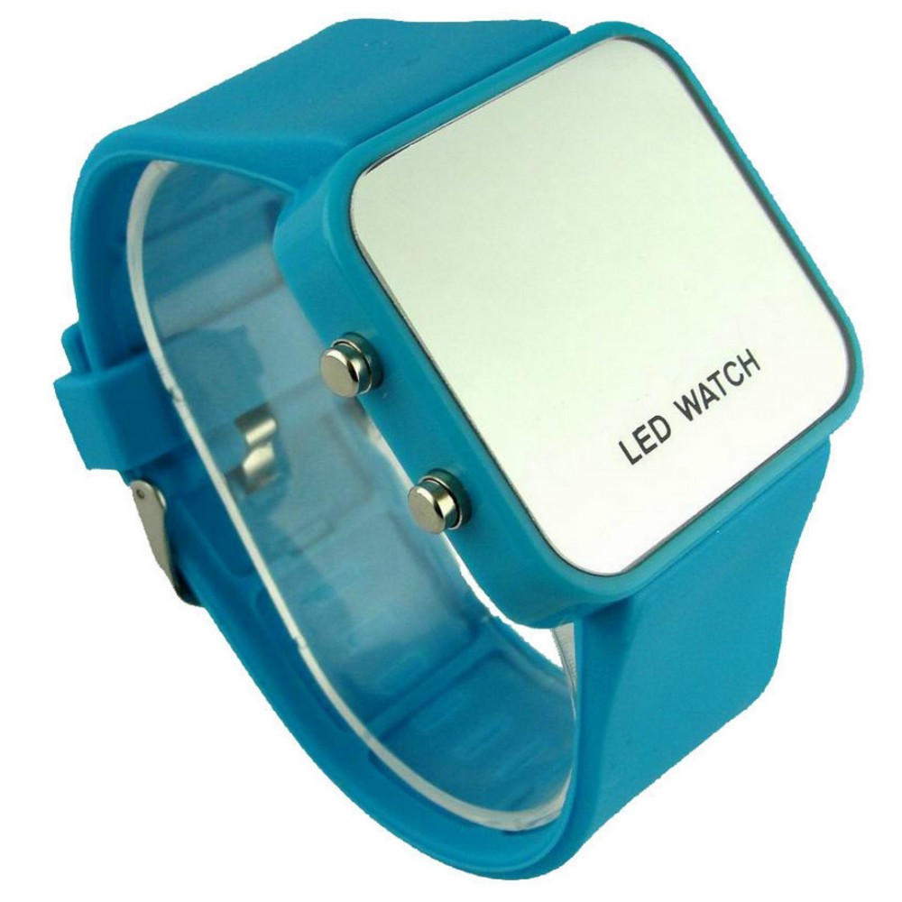New Fashion Silica Gel Electronic Digital Touch Screen LED Watch