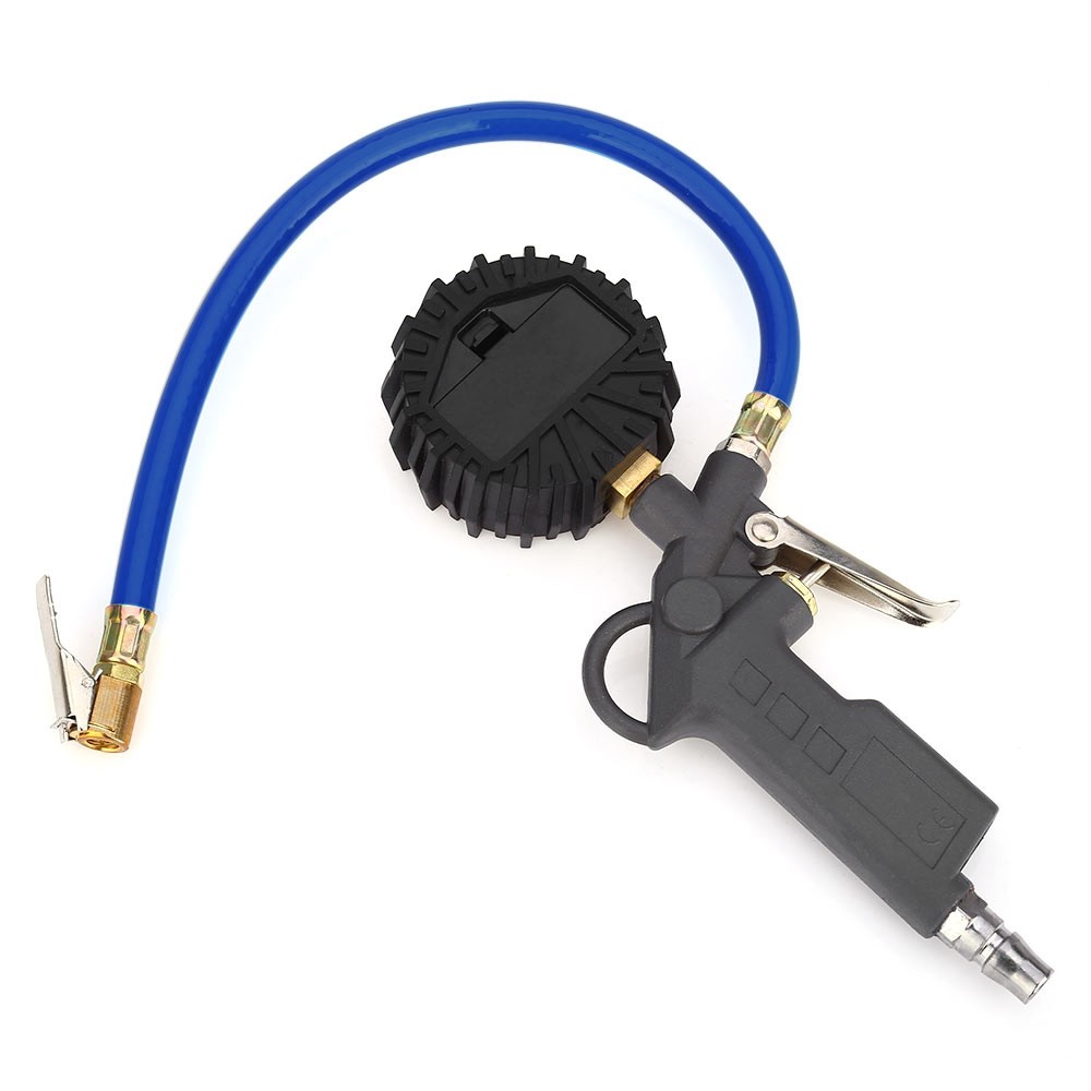 Multifunctional Car Digital Tire Air Pressure Inflator Gauge Dial Meter Vehicle Tester