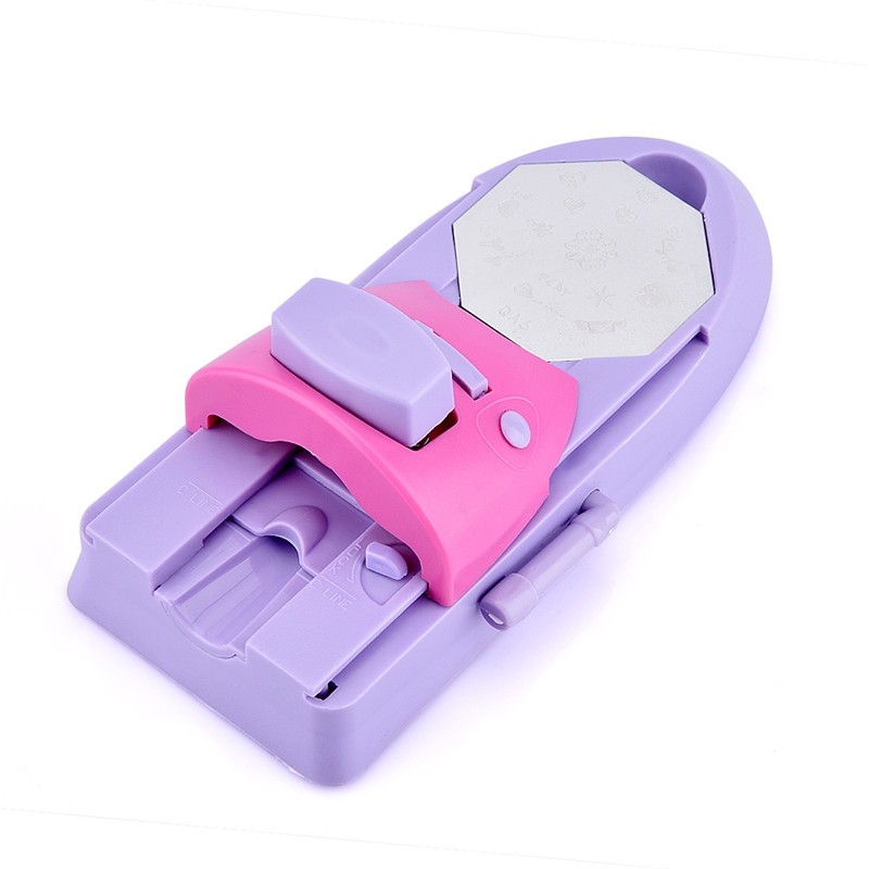 Easy Printing Pattern Stamp Manicure Machine Stamper Tool Set
