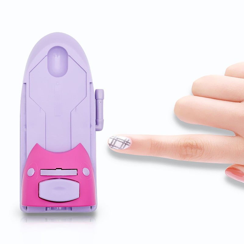 Easy Printing Pattern Stamp Manicure Machine Stamper Tool Set
