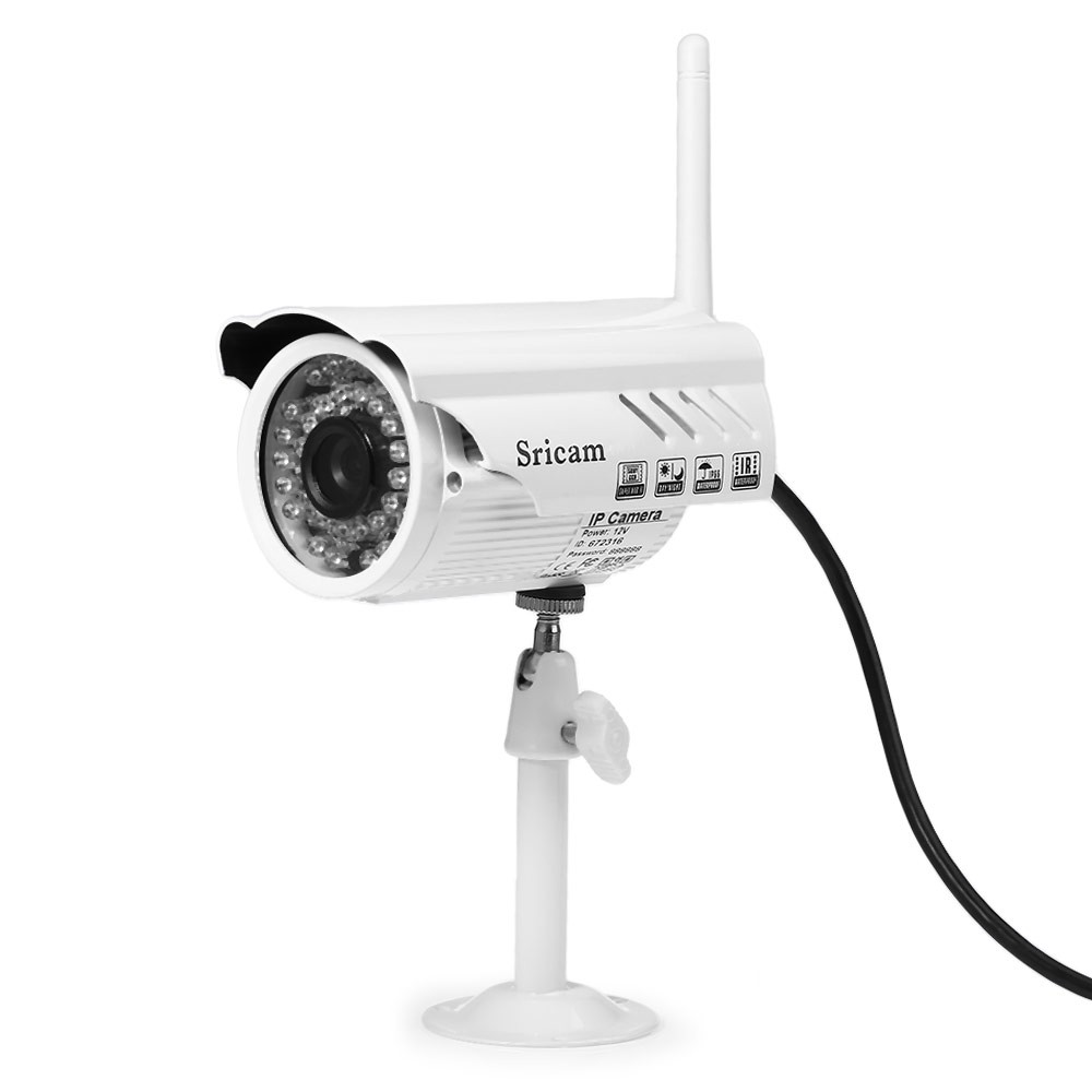 Sricam SP014 Wireless WiFi 3.6mm Lens Security IP Camera