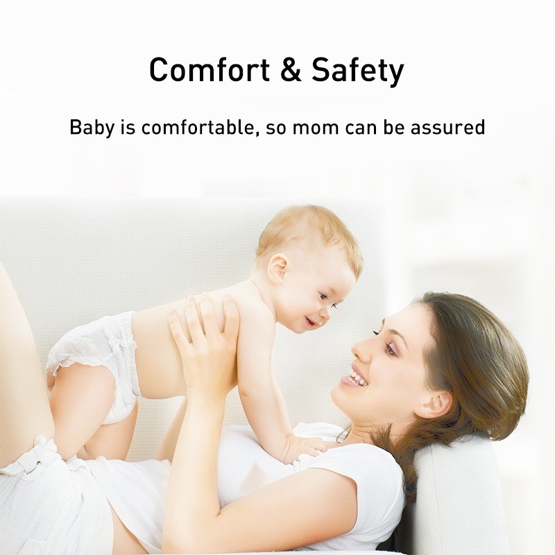 Baby Diaper Super-absorbent Breathable Comfortable Pollution-free Wetness Indicator 1pc / 35pcs