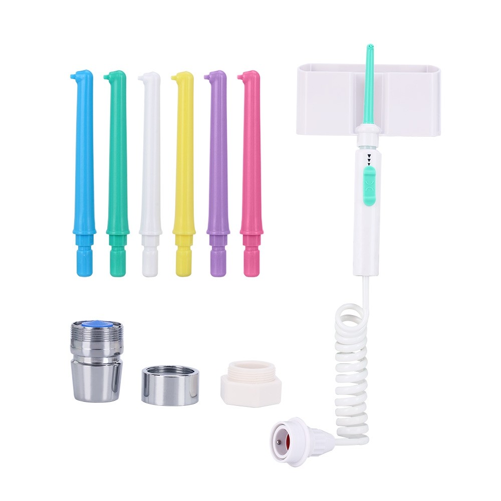 Non-electric Oral Dental Irrigator Tooth Flush Deep Clean Faucet Water Flossers