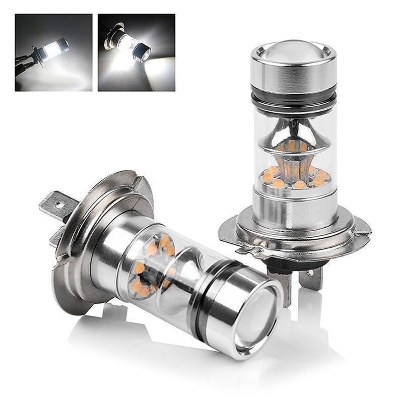 Single H7/H4 High Power 100 W Fog Light LED Bulb
