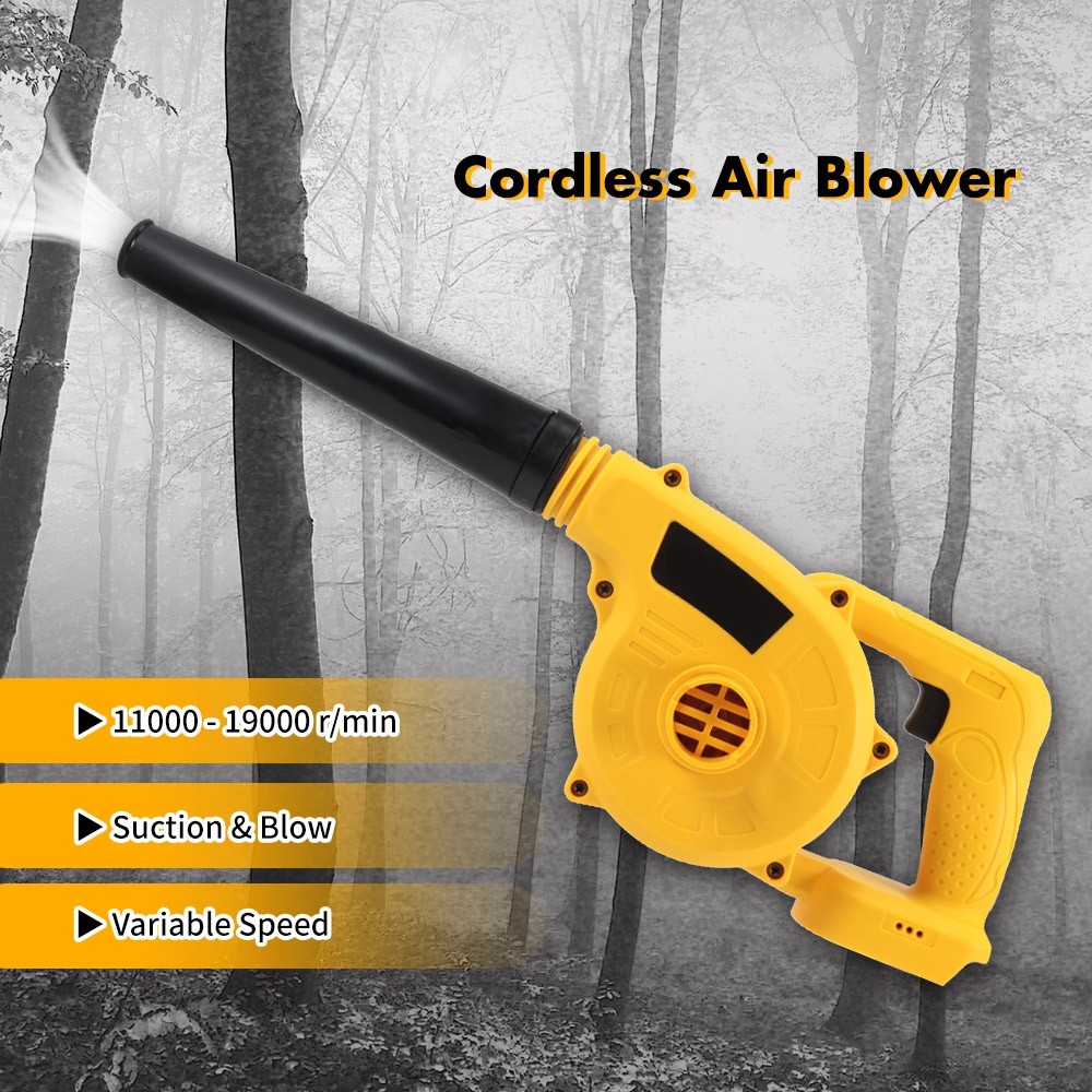 Cordless Dual-use Electric Air Blower Host Dust Collector