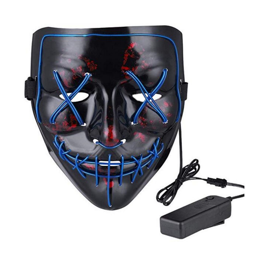 Mask LED Light up Purge Mask for Festival Cosplay Costume