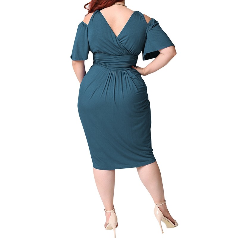 Sexy Elegant Off Shoulder Tight Waist Dress