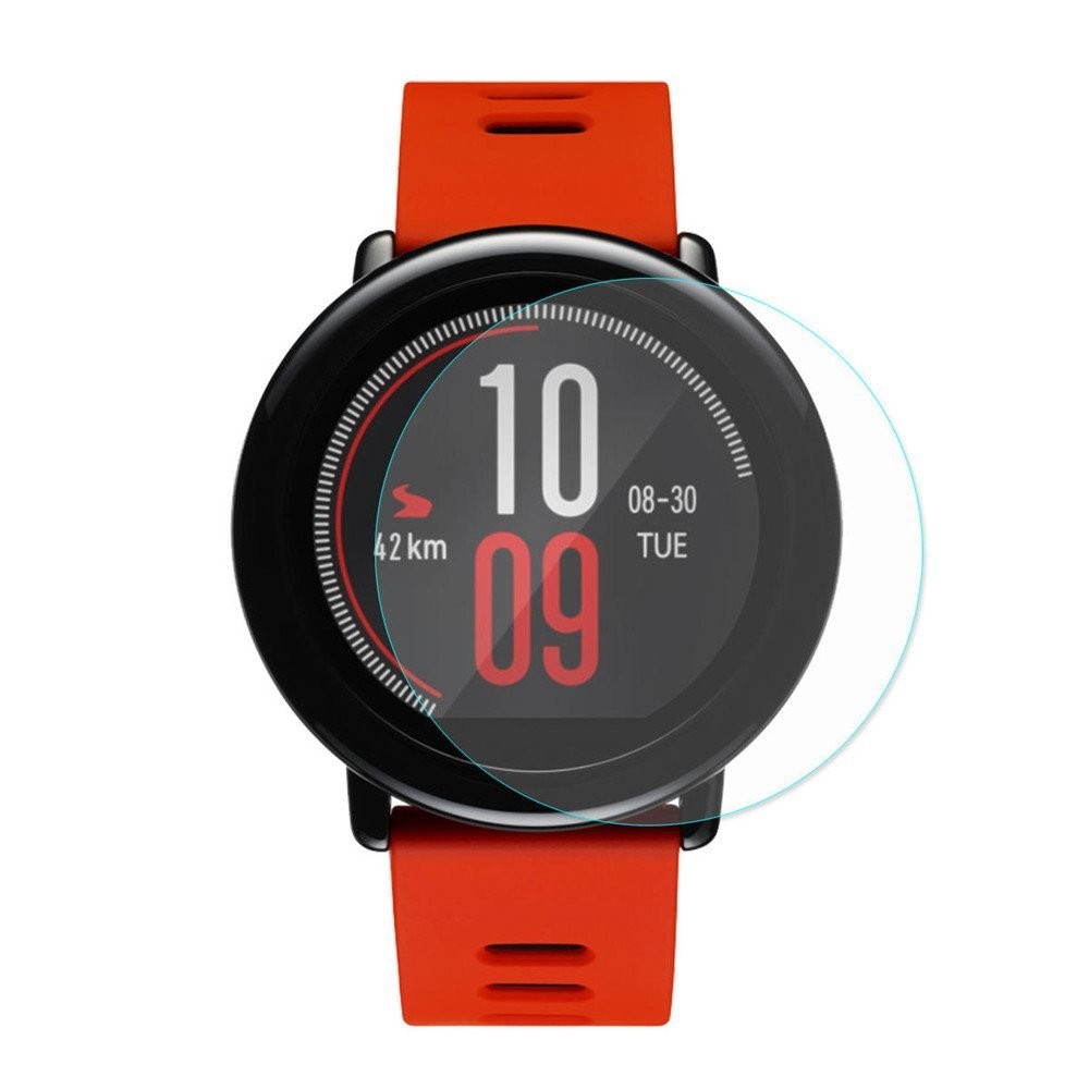 2PCS  9H 0.26mm Tempered Glass Screen Film for Xiaomi Huami Amazfit Smartwatch