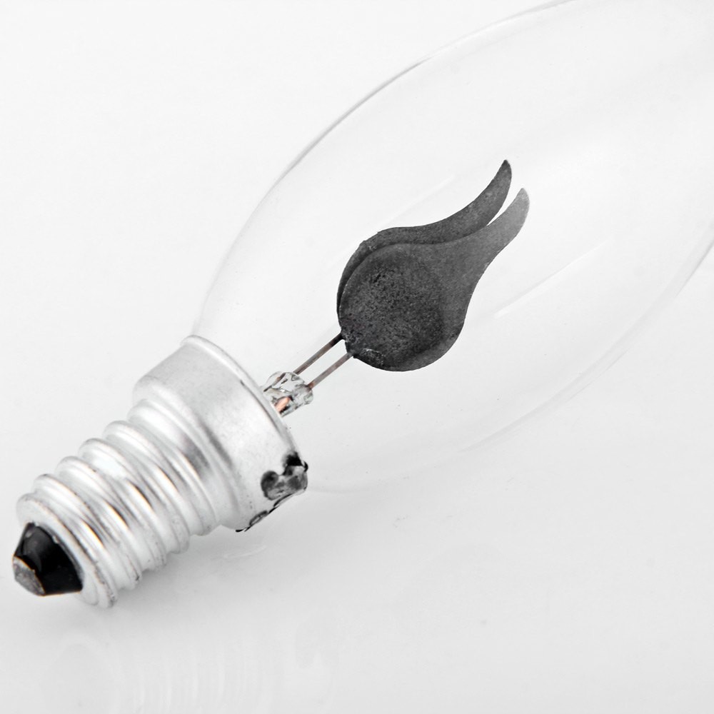YouOKLight 1.6W E14 120Lm 220V Flicker Flame Light Bulb Red Light LED Corn Lamp