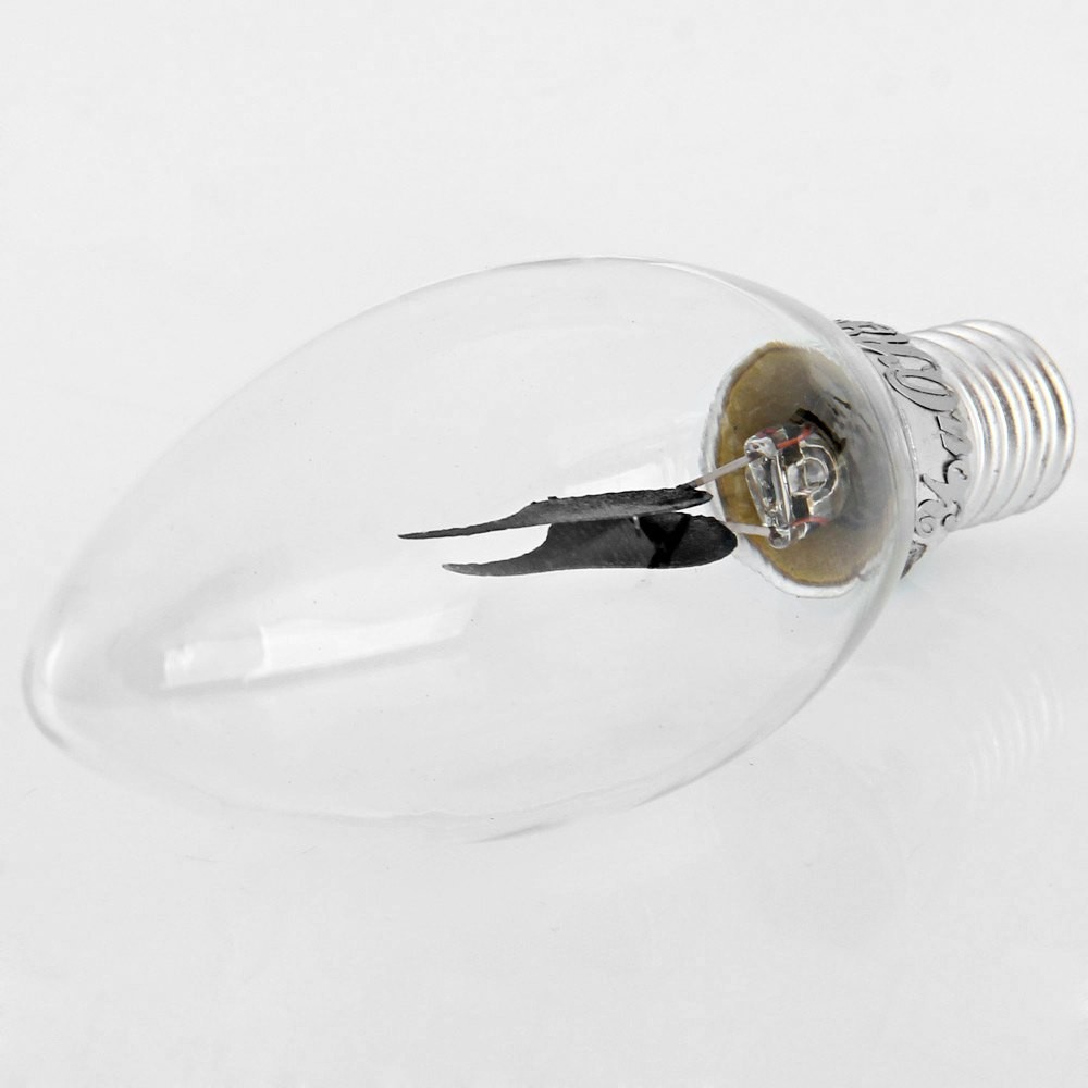 YouOKLight 1.6W E14 120Lm 220V Flicker Flame Light Bulb Red Light LED Corn Lamp