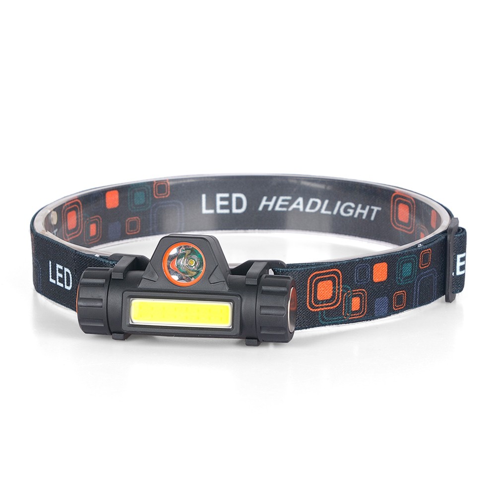 UltraFire XPE+COB Headlight USB Charging with Magnet Outdoor Glare LED Headlight