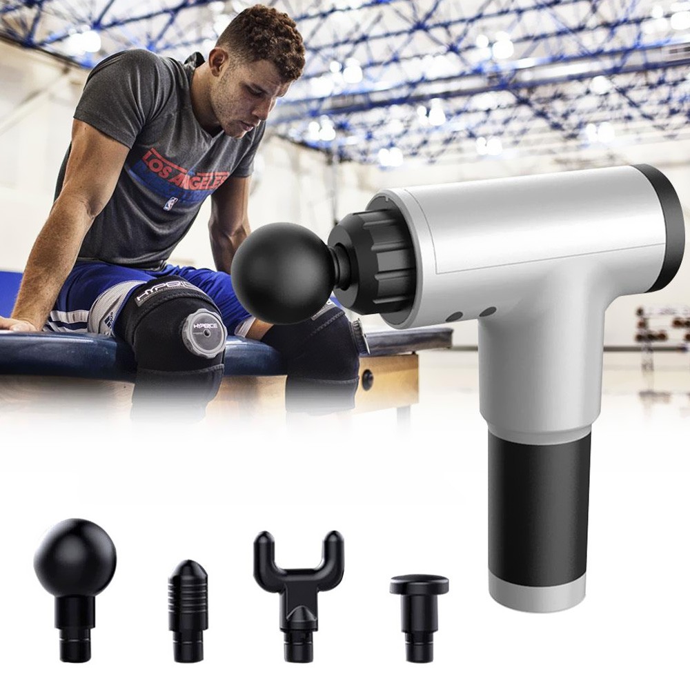 Muscle Relaxation Vibration Massage Gun Fitness Equipment Fascia Pain Relieve Device