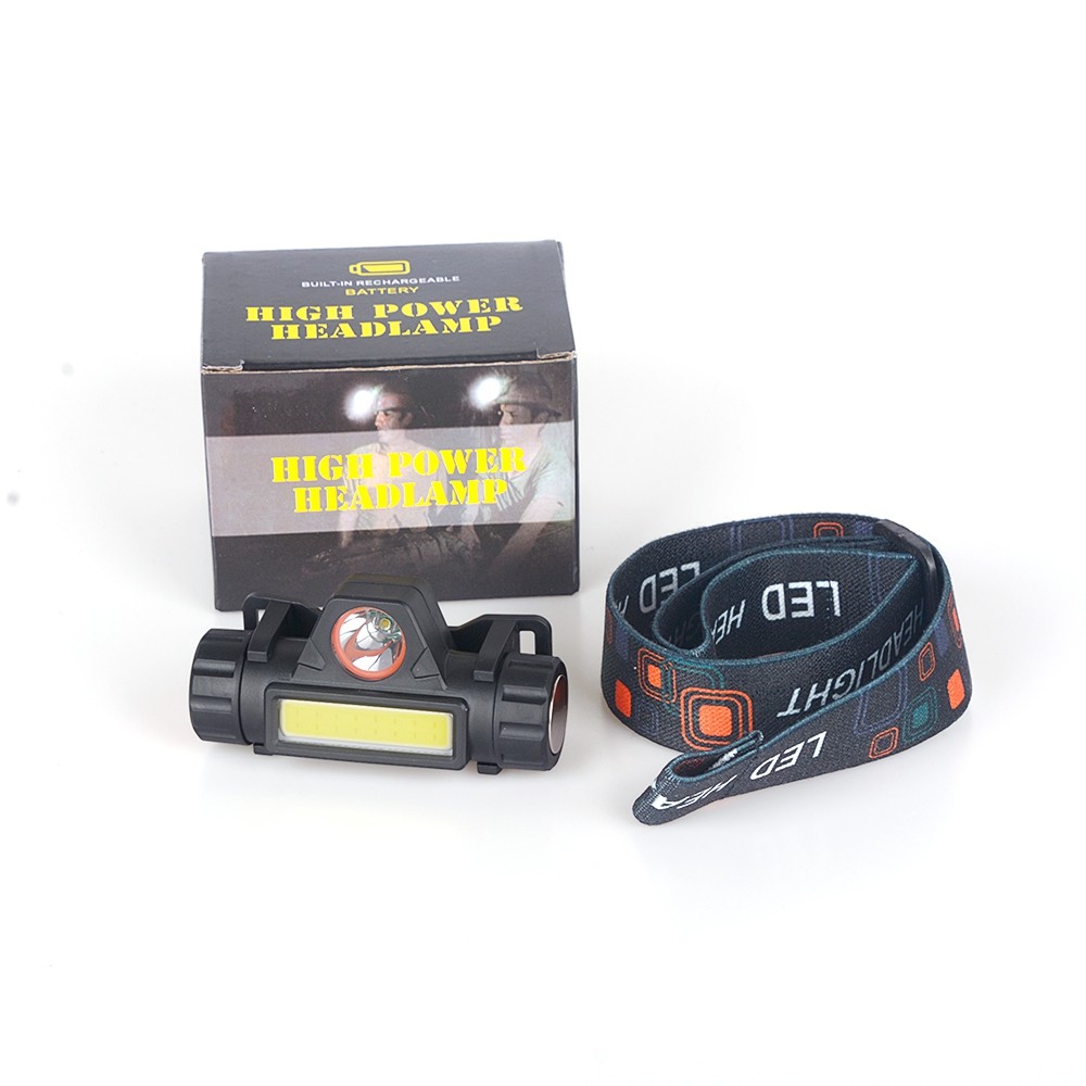 UltraFire XPE+COB Headlight USB Charging with Magnet Outdoor Glare LED Headlight