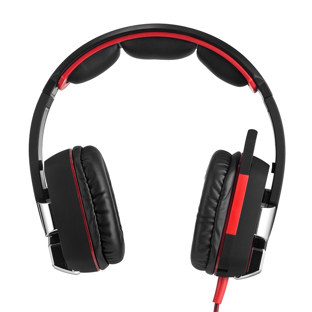 EACH G8200 Gaming Headphone 7.1 Surround USB Vibration Game Headset Headband Earphone with Mic LED Light for PC Gamer