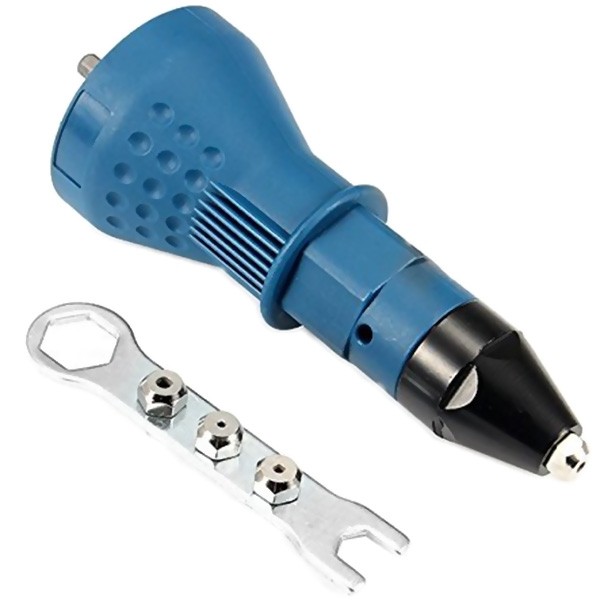 Rivet Drill Adapter Electric Riveter Gun Head