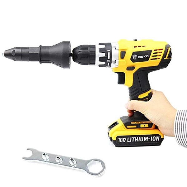 Rivet Drill Adapter Electric Riveter Gun Head