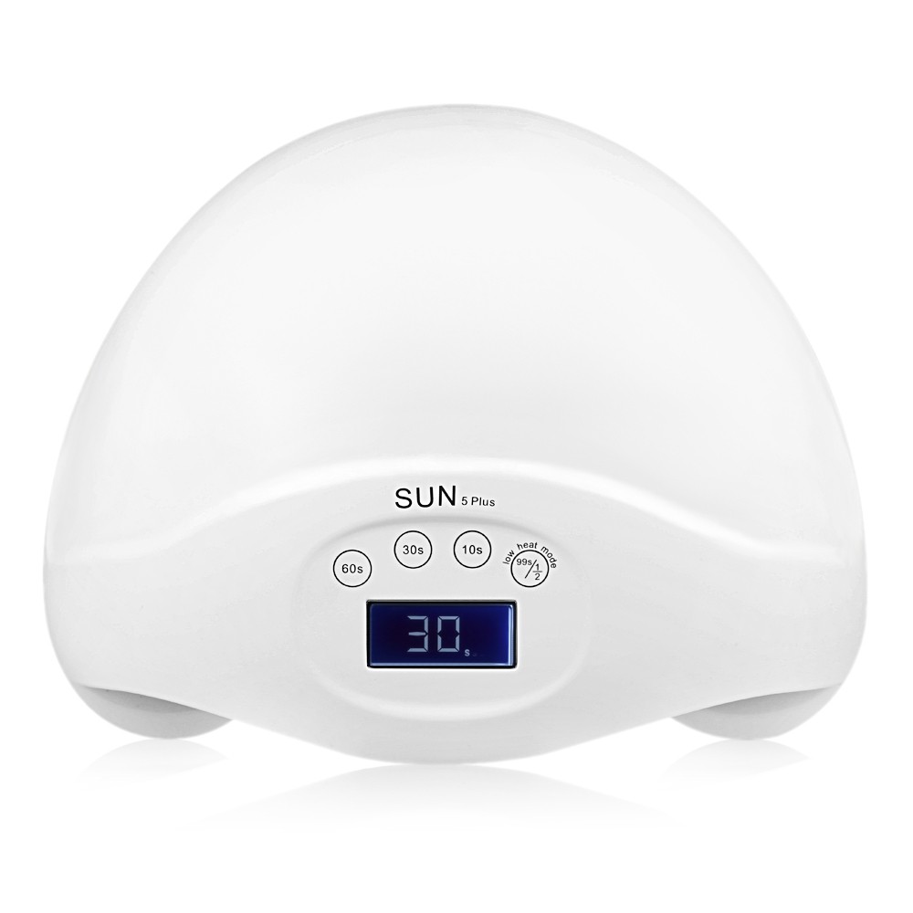 SUN5 PLUS 36 / 48W UV / LED Nail Dryer Gel Polish Curing Lamp with LCD Display