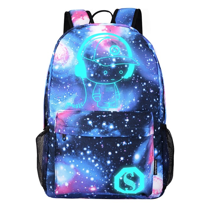 Stylish Durable Breathable Luminous Laptop Backpack for Men