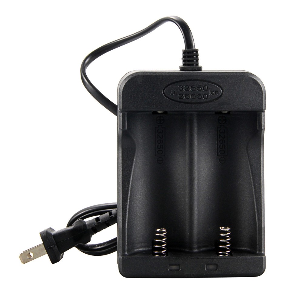 UltraFire 18650 26650 32650 US Standard Dual-Slot Lithium Battery Charger