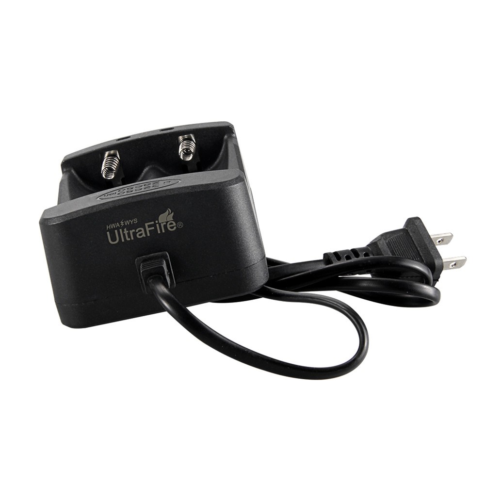 UltraFire 18650 26650 32650 US Standard Dual-Slot Lithium Battery Charger