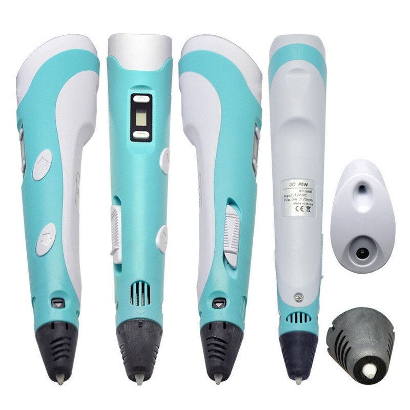 3D Printing Pen 2ND Crafting Doodle Drawing Arts Printer Modeling PLA/ABS