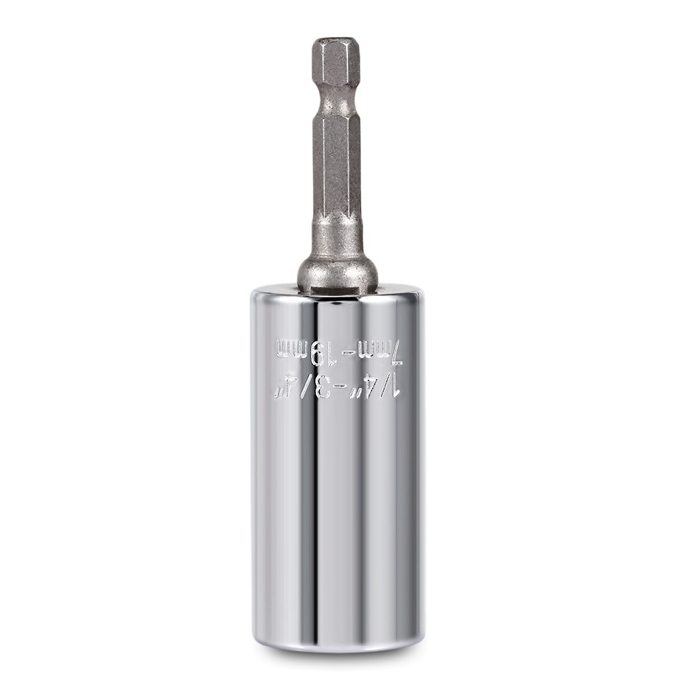 Universal Socket 7 - 19mm Multi-functional Power Drill Adapter Set Kit Hand Tool