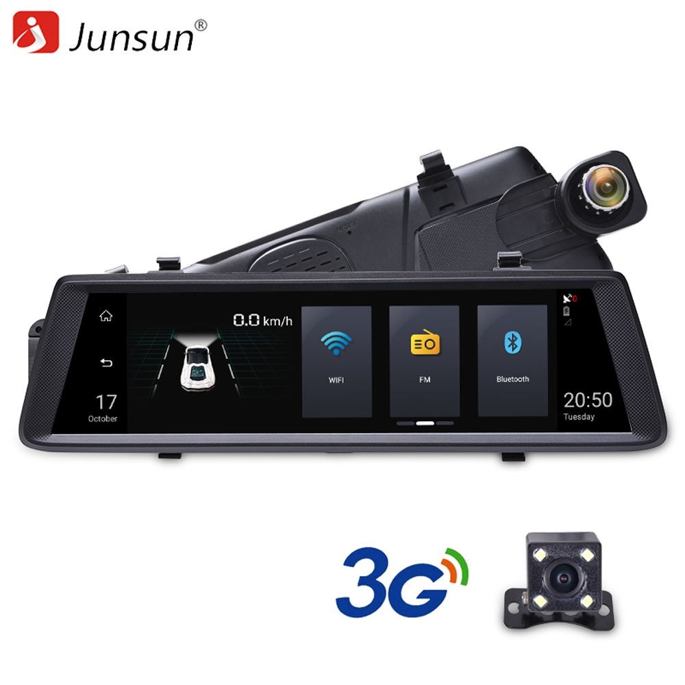 Junsun A900 Car DVR Camera 3g Android 5.0 Video Recorder Dual Lens FHD 1080p GPS