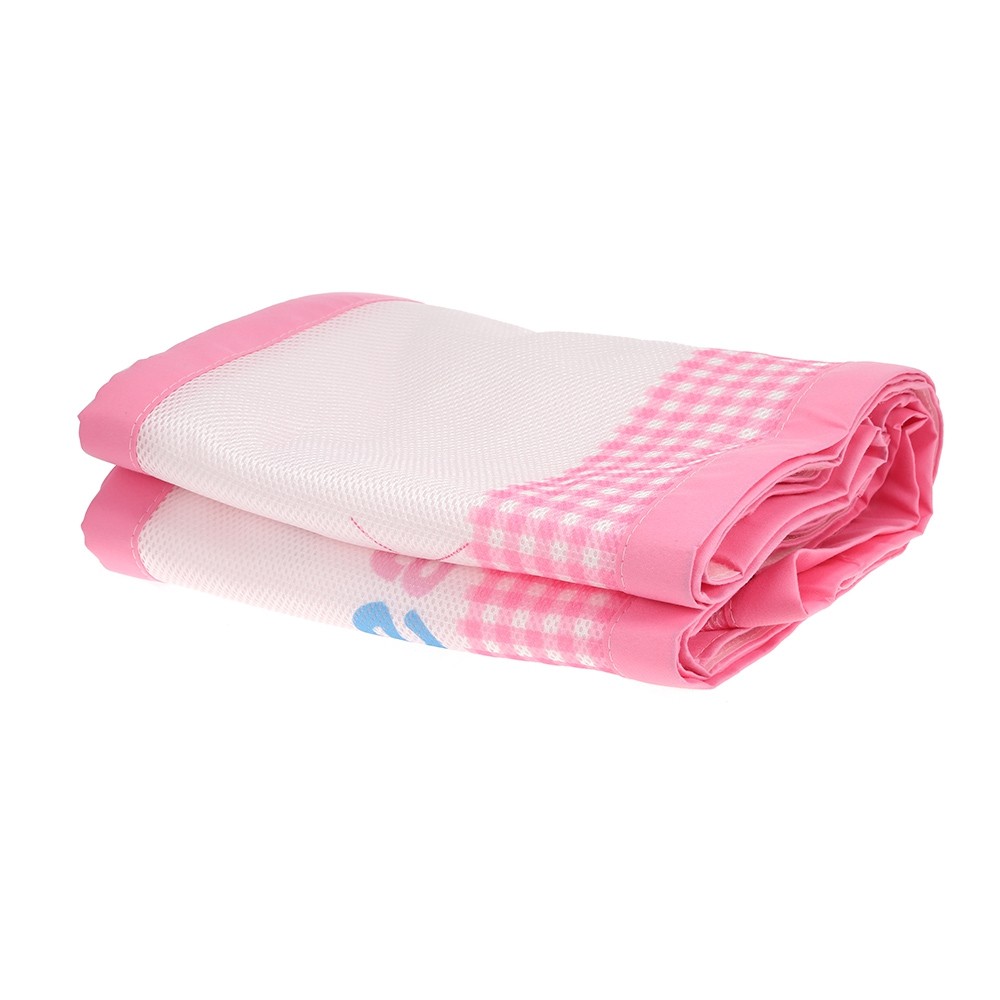 Baby Bed Crib Bumper Breathable Infant Kids Bedding Set