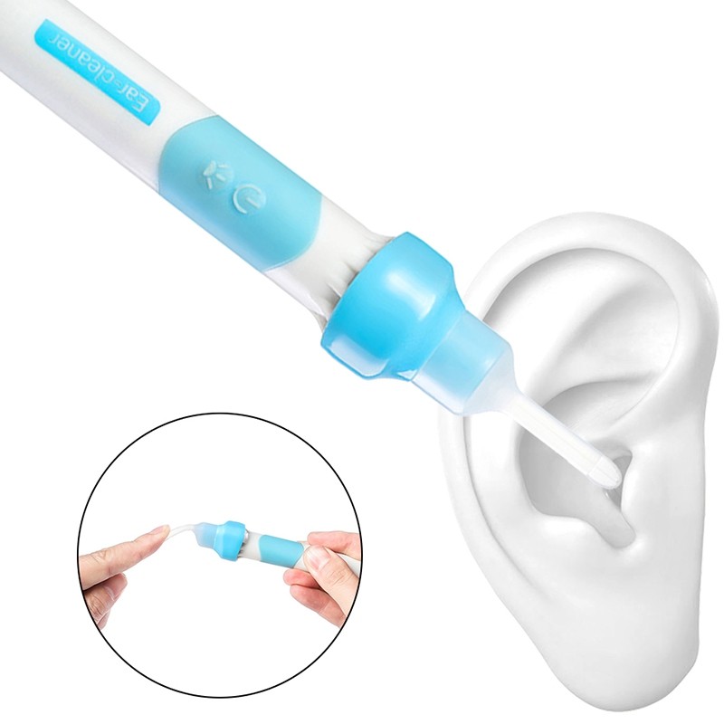 Electric Emitting Visible Earpick Ear Wax Removal Tool with LED Light
