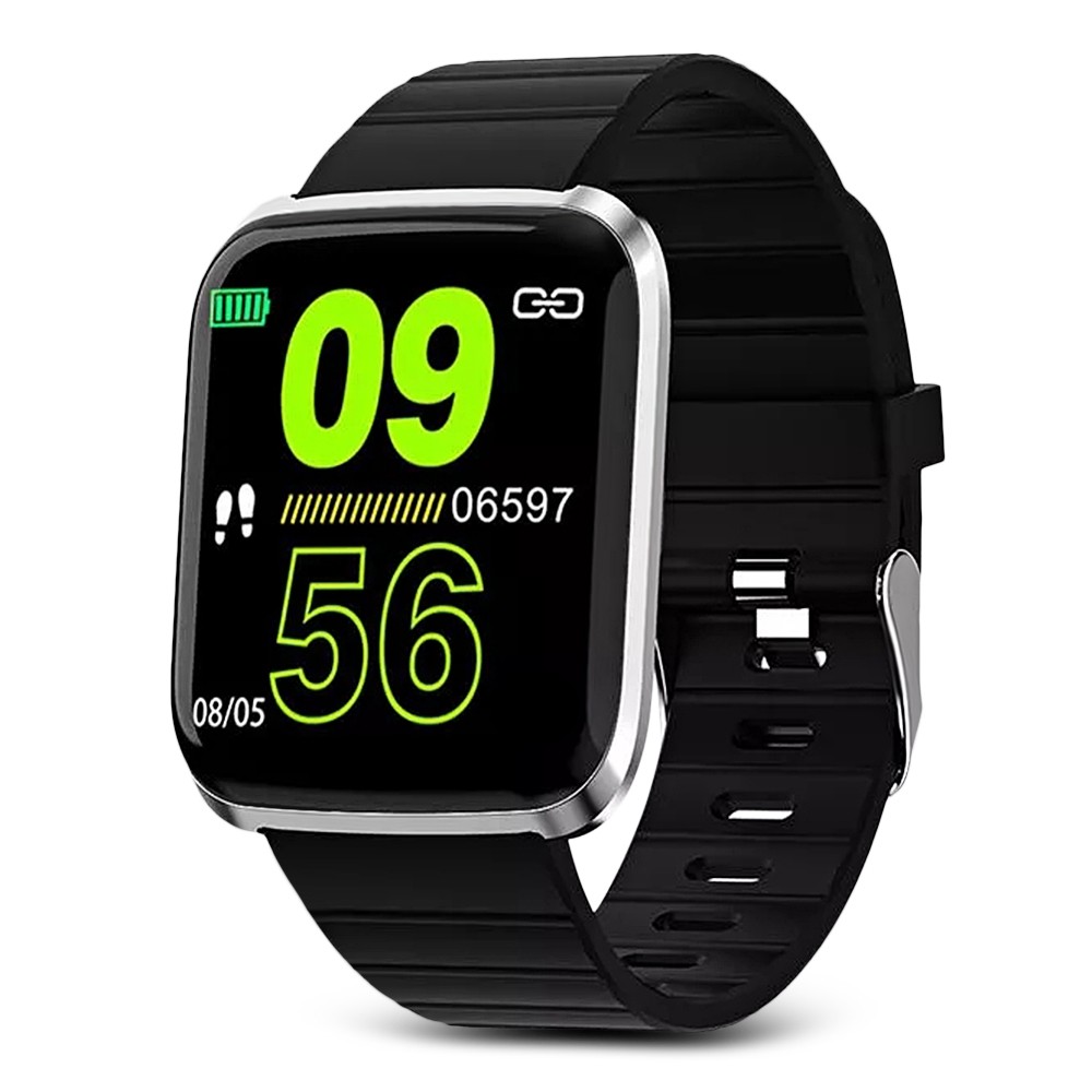 116 Pro 1.3 inch Large View Bluetooth Smart Sports Watch Activity Tracker
