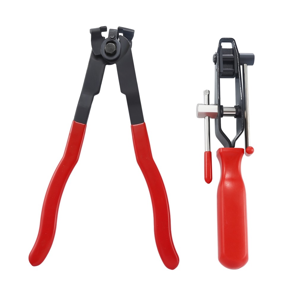 2PCS Auto CV Joint Boot Clamps Pliers Car Banding Tools