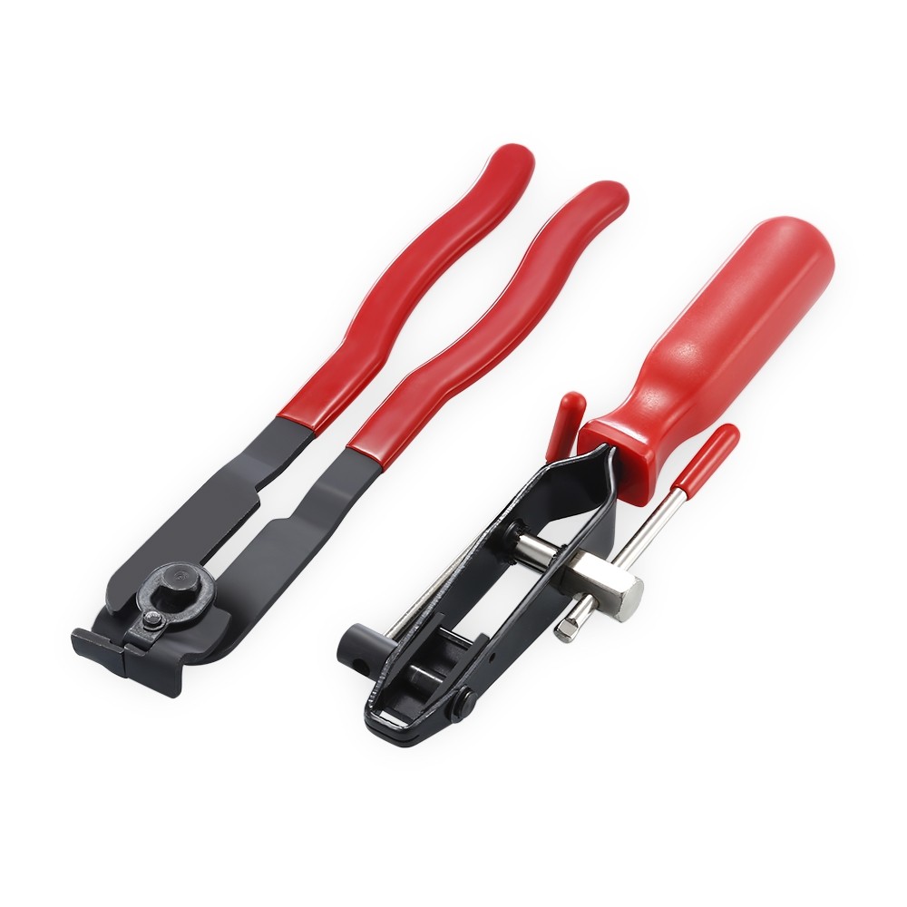 2PCS Auto CV Joint Boot Clamps Pliers Car Banding Tools