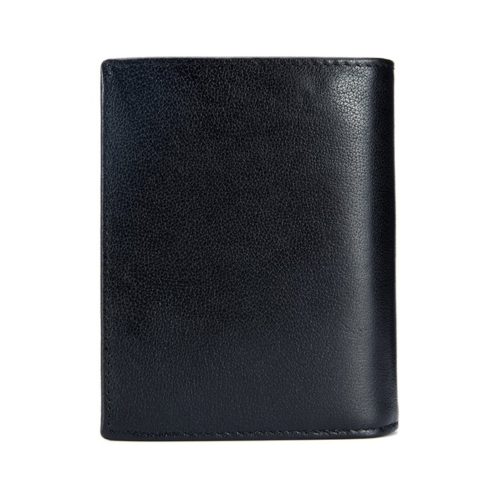 BULLCAPTAIN Minimalist Leather Bifold Wallet for Men