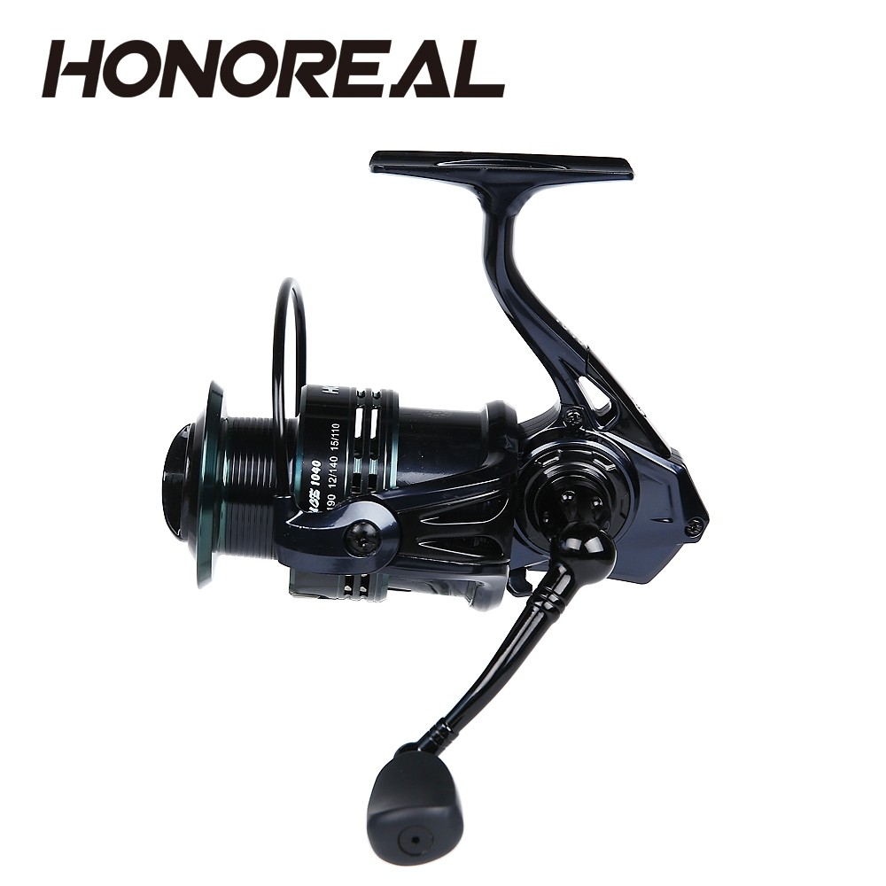 HONOREAL 3000 Aluminum Spool 9+1 BB CNC Handle Spinning Fishing Reel with Free Spare Graphite Spool