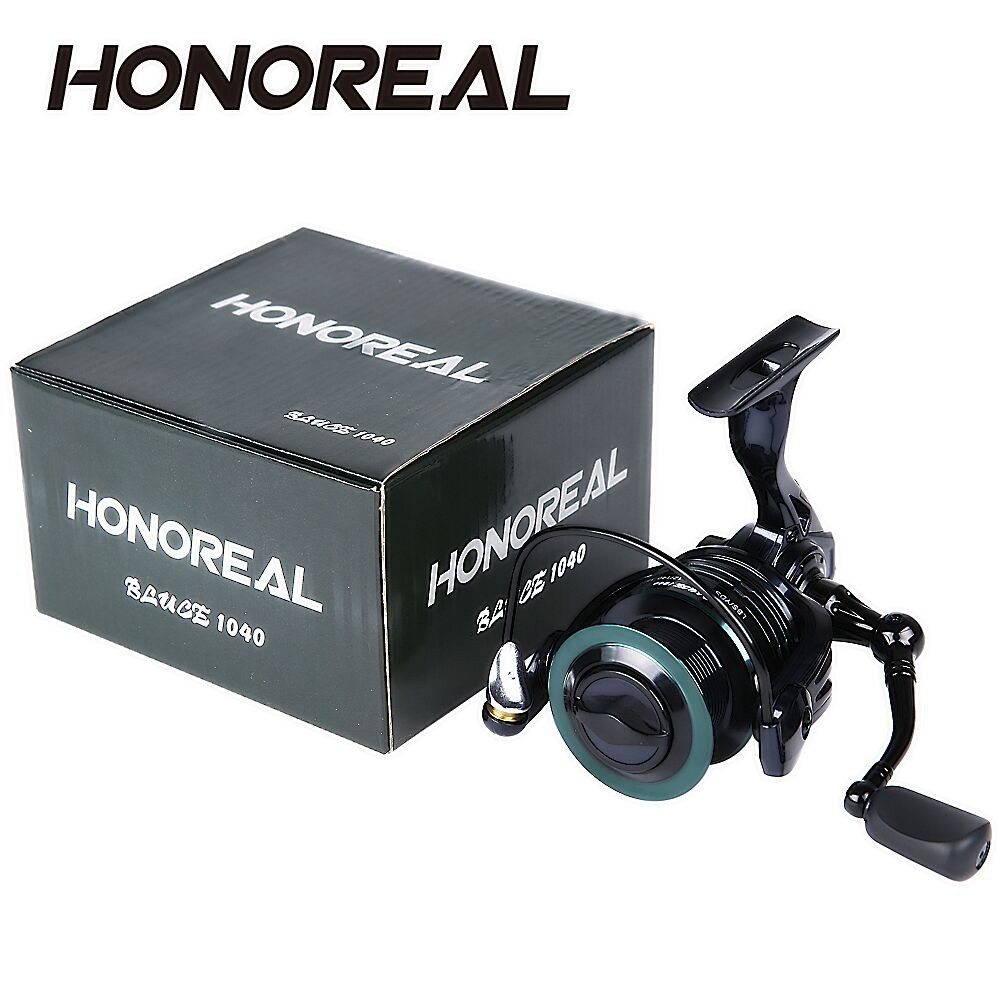 HONOREAL 3000 Aluminum Spool 9+1 BB CNC Handle Spinning Fishing Reel with Free Spare Graphite Spool