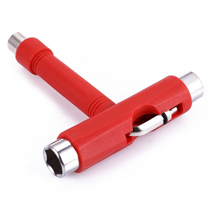 Skateboard Tool Metal Skate T-tool All In One